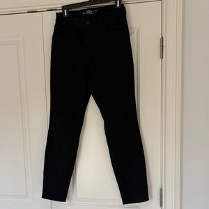 Hollister Black High-Rise Super Skinny Jeans | 4R | Stretch Denim | Like New